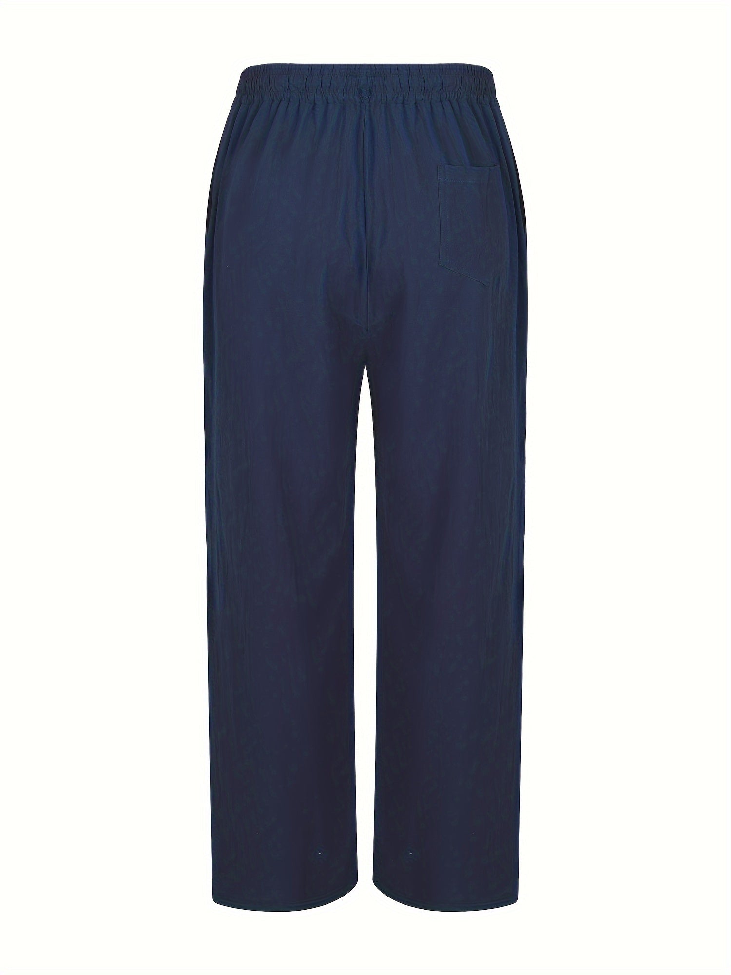 Jonas - Schwarze Leinenhose für Herren