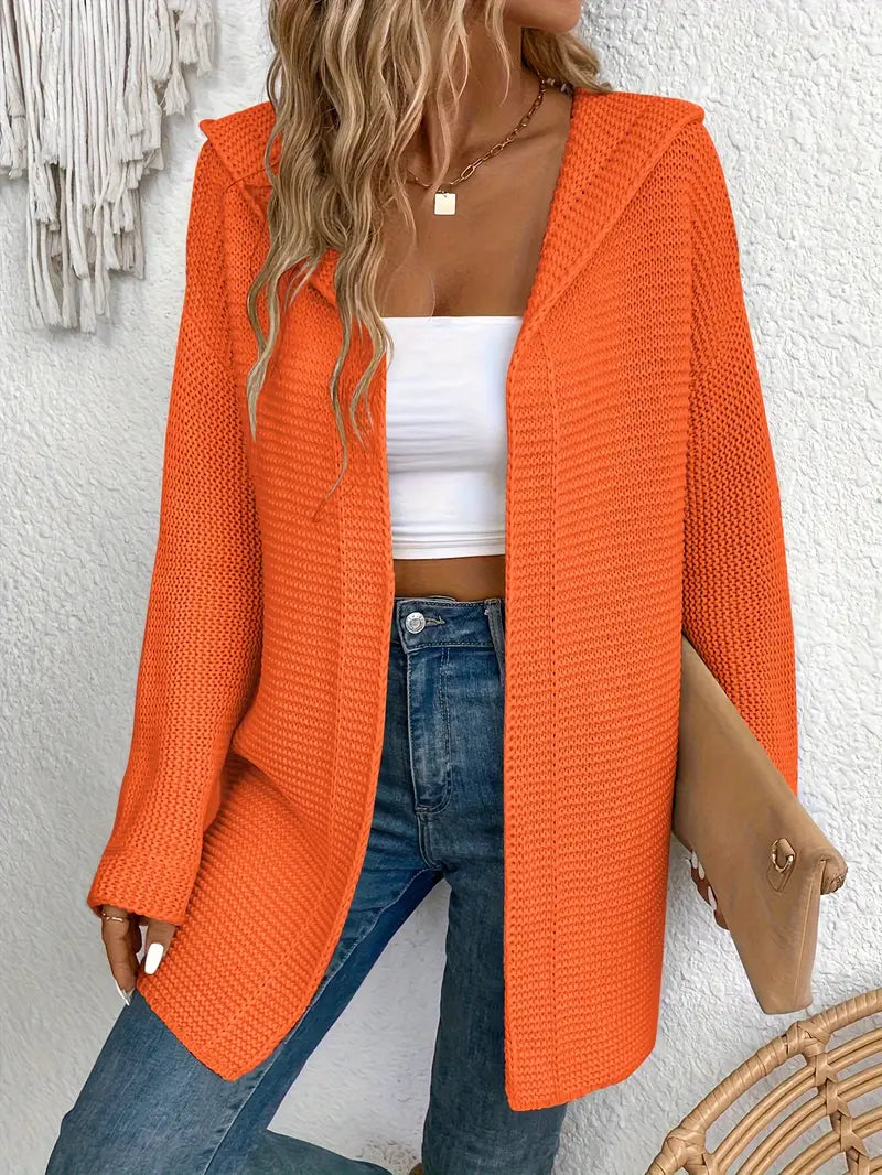 Izzy - Strickjacke mit Kapuze