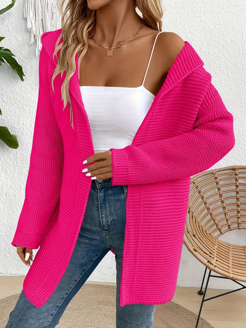 Izzy - Strickjacke mit Kapuze
