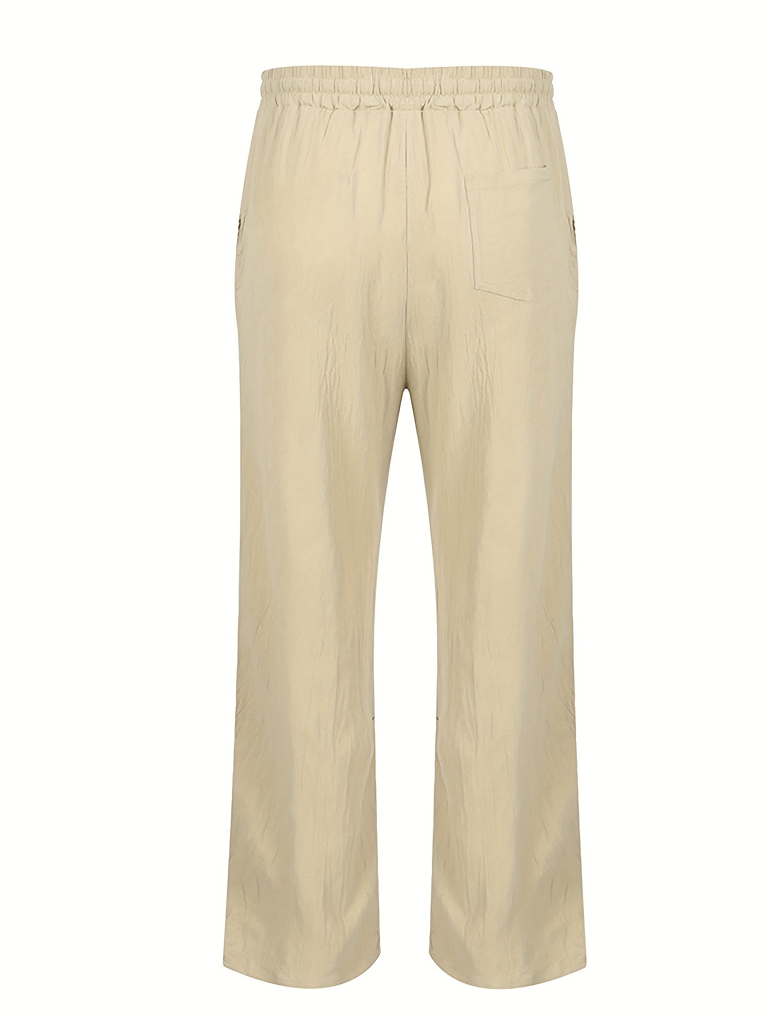 Jonas - Schwarze Leinenhose für Herren