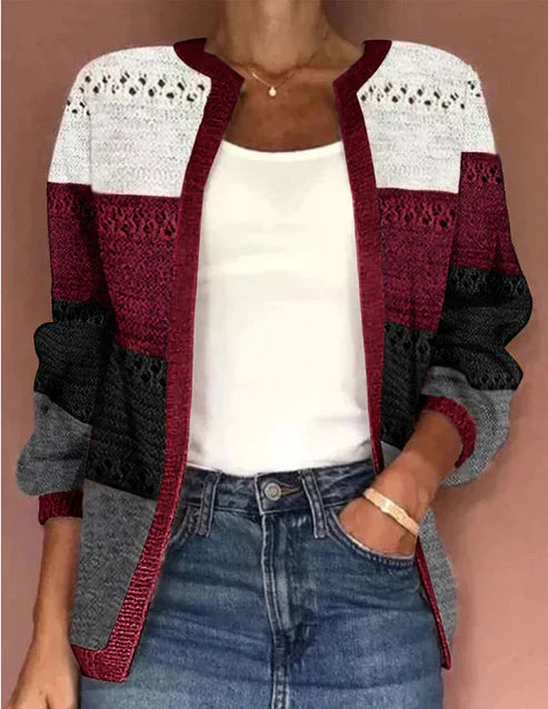 Charlotte - Lässige Strickjacke