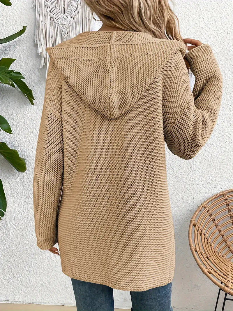 Izzy - Strickjacke mit Kapuze
