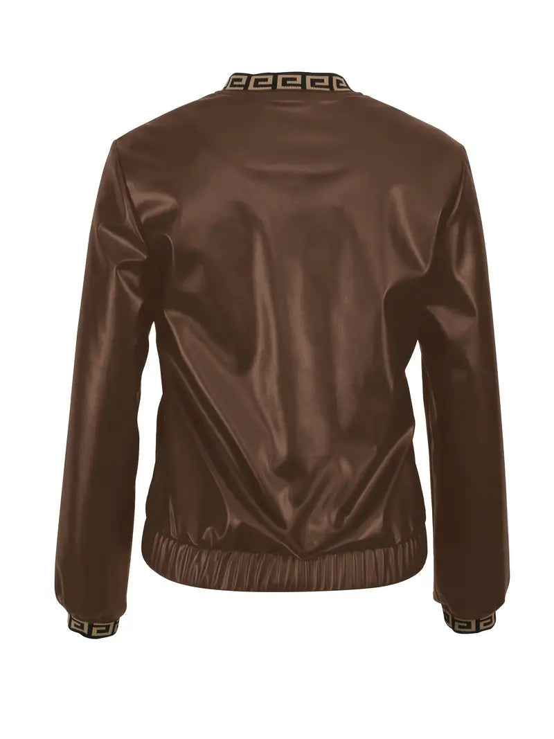 Melody – Stylische Jacke mit Geo-Print