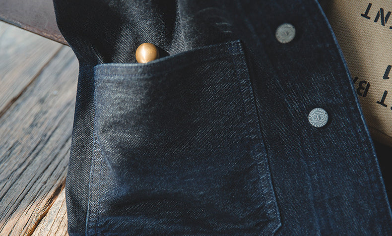 Vintage Boyfriend Jeansjacke für Herren - Amerikanischer Chic!