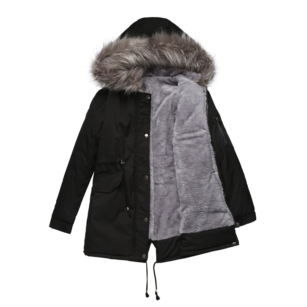 UrbanShield – Damen-Parka mit Kapuze und modernem Design
