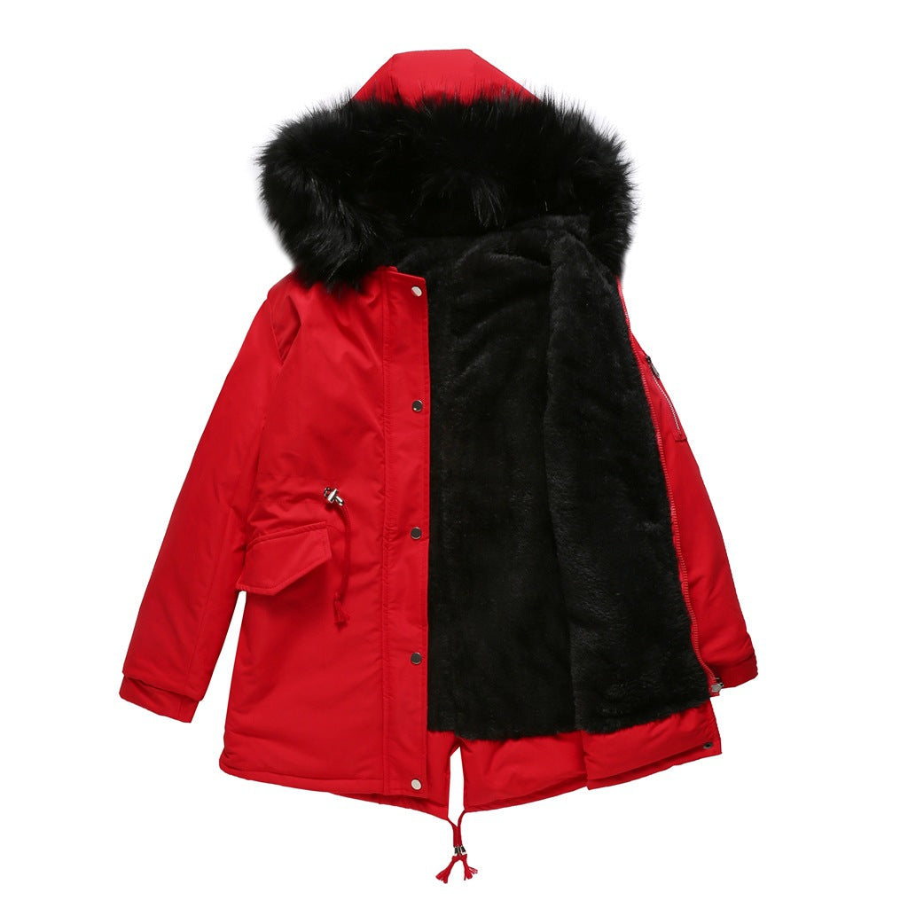 UrbanShield – Damen-Parka mit Kapuze und modernem Design