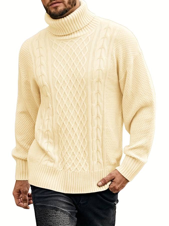 Royce - Rollkragenpullover gestrickt