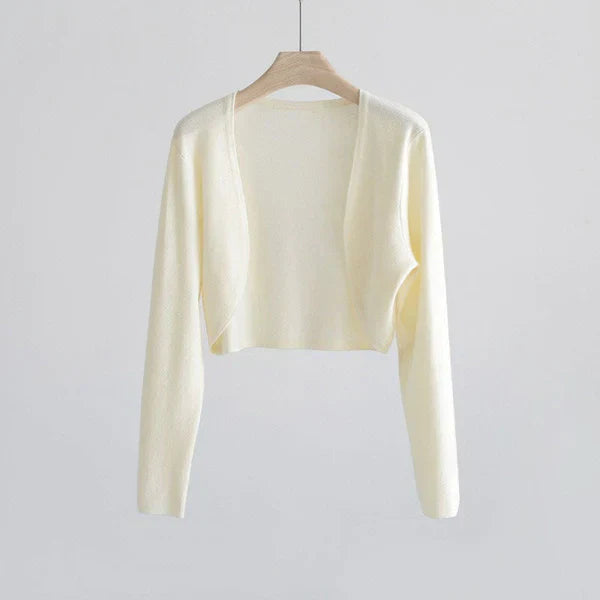 IceSeidenStrickjacke – Kühlende Seidenstrickjacke