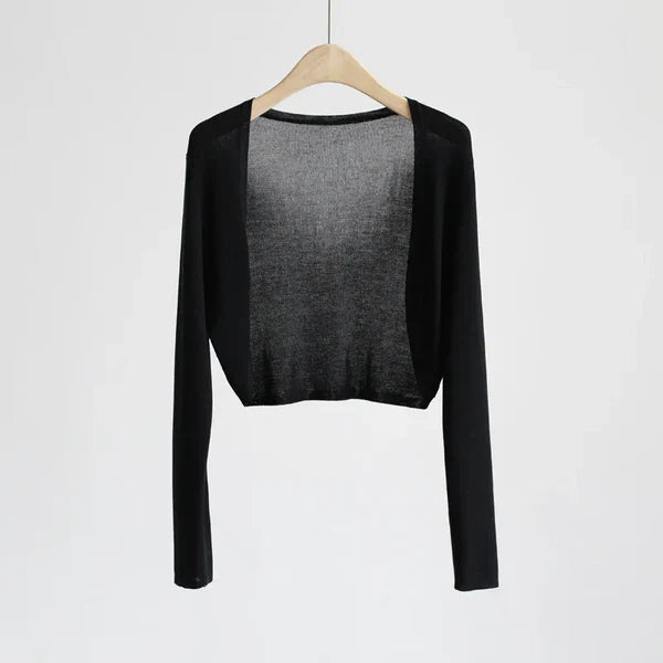 IceSeidenStrickjacke – Kühlende Seidenstrickjacke