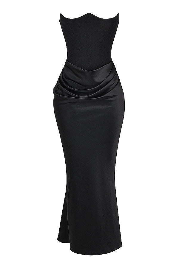 Theresa | Elegantes trägerloses Korsettkleid
