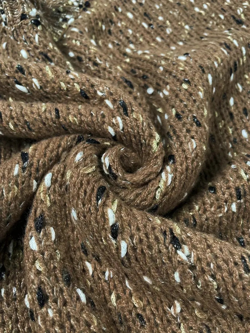 Bessie - Gestrickter Rundhalspullover