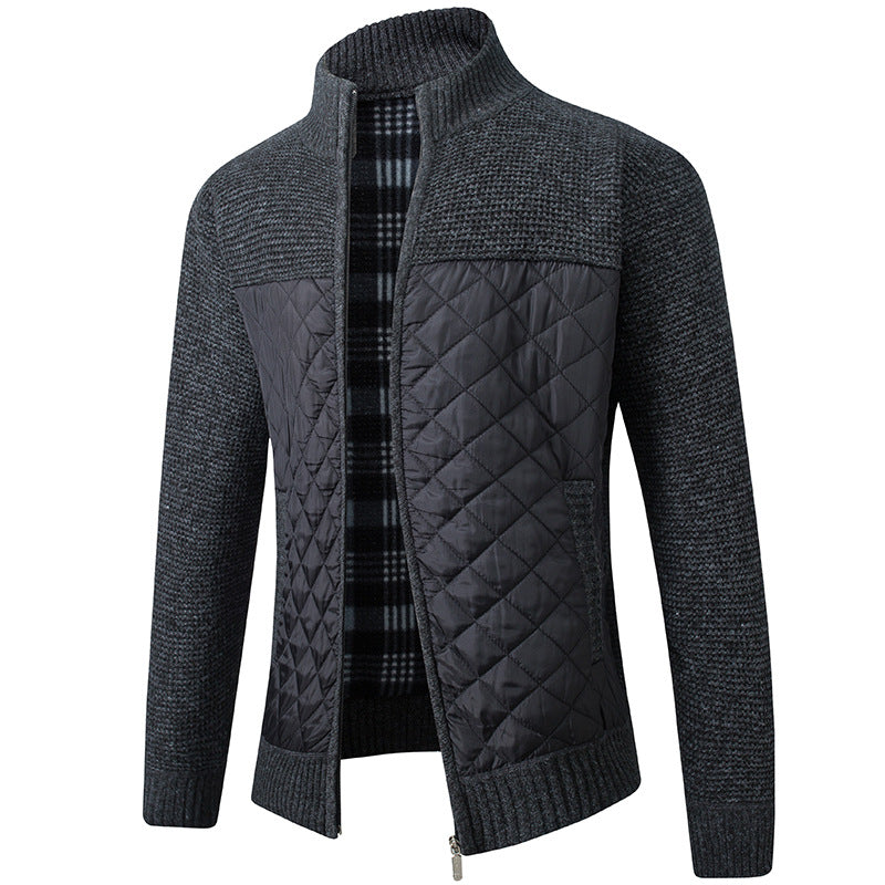  KnitMaster – Gestrickte Jacke für Männer