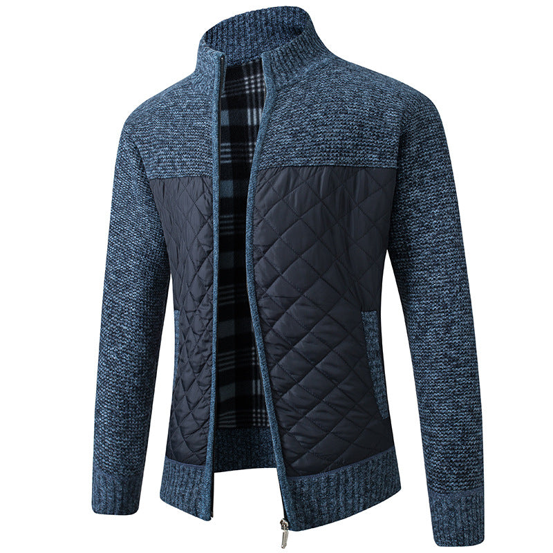  KnitMaster – Gestrickte Jacke für Männer