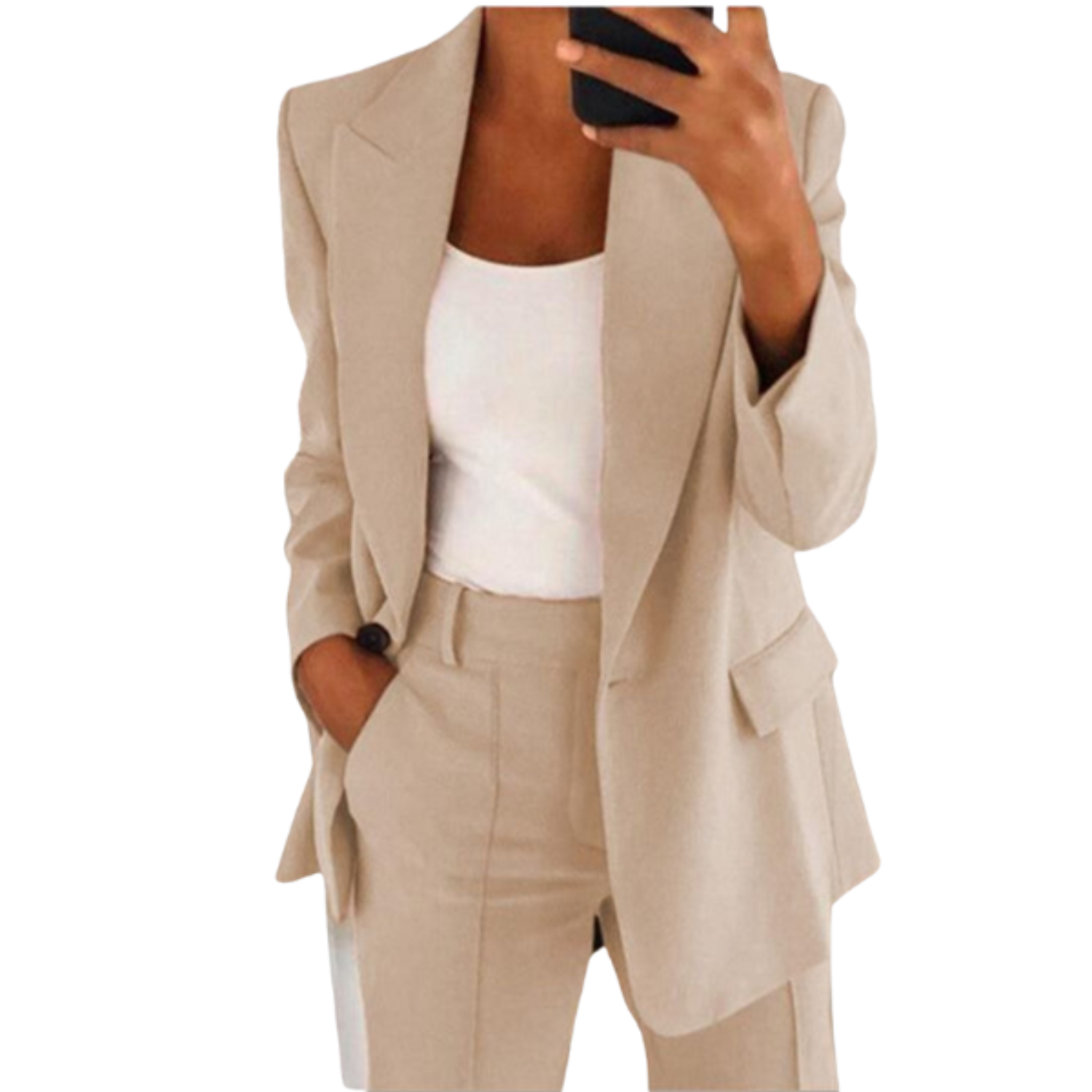 Elegantes Blazer-Set - Stilvolles Jackett und Hose