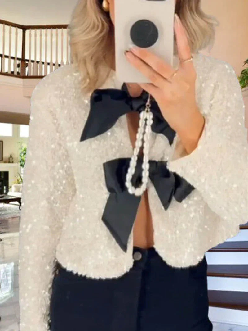 Caroline - Modische Sparkling-Jacke