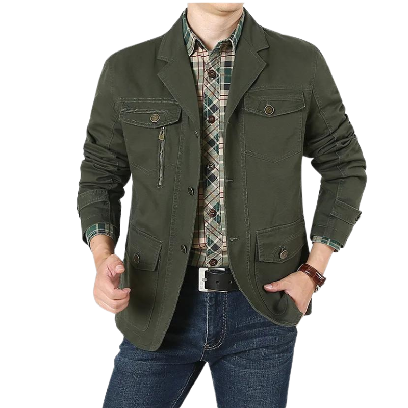 Esai - Military Frühlingsjacke für Männer