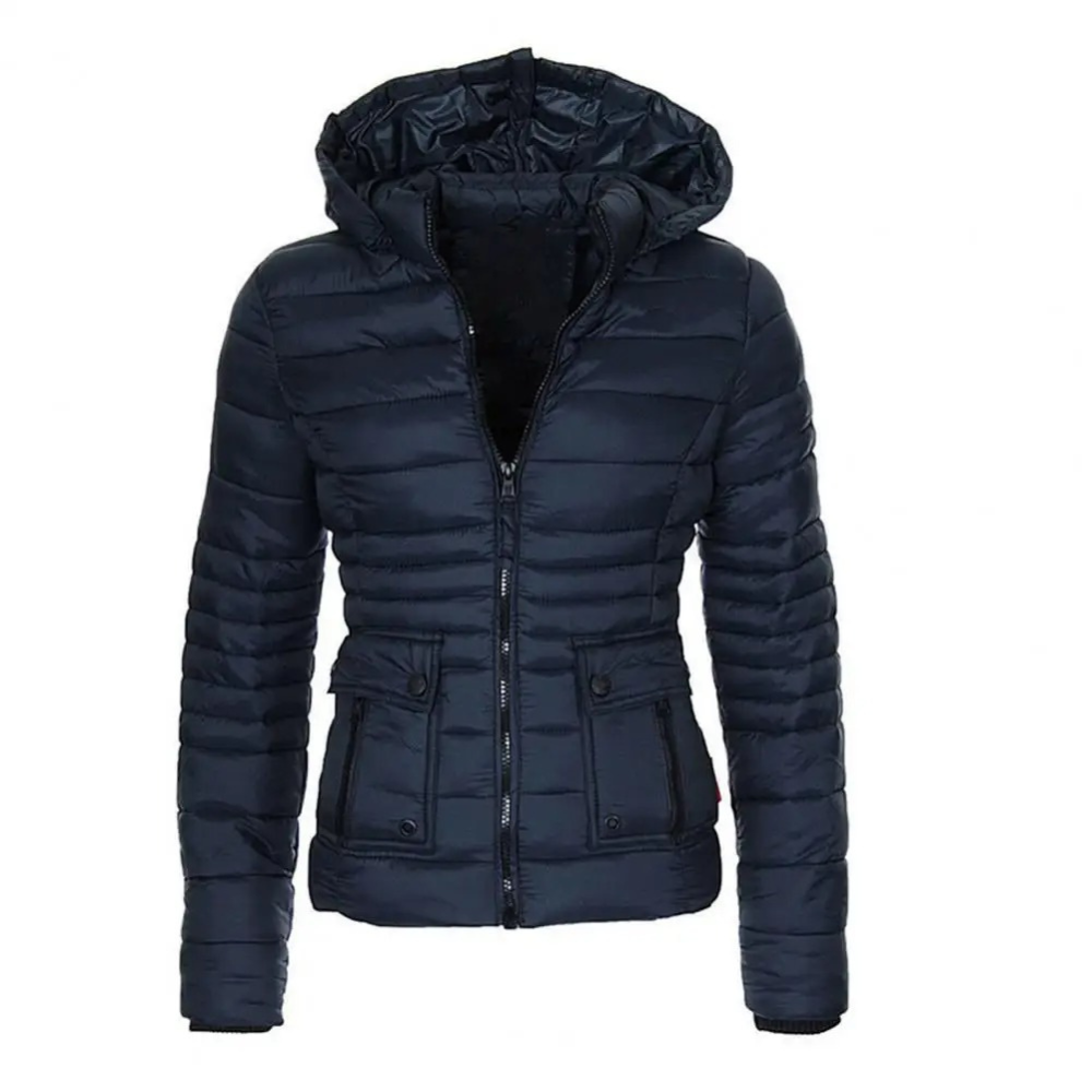 Damen Winter Steppjacke Clara - Mit verstellbarer Kapuze und ultraleichtem Design!