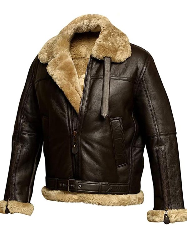Elegante und warme Lederjacke für Herren Ayden