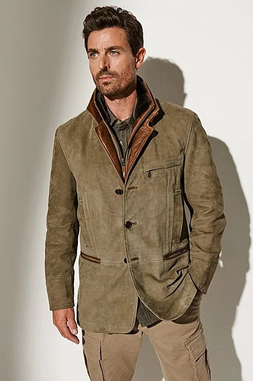 Jacob - Herren Herbst Vintage Jacke