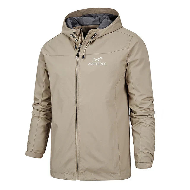 WindSchutz – Herren Windbreakerjacke mit Kapuze