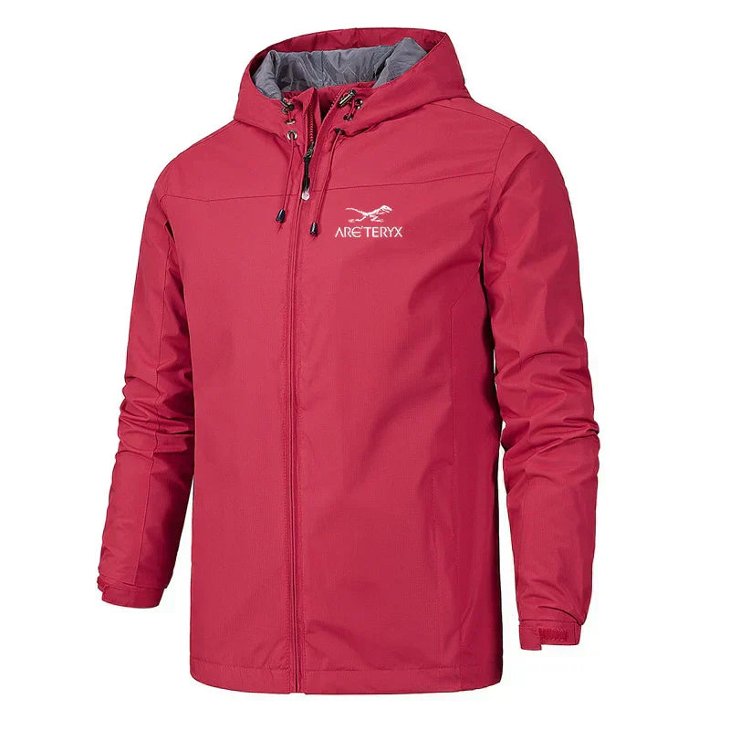 WindSchutz – Herren Windbreakerjacke mit Kapuze