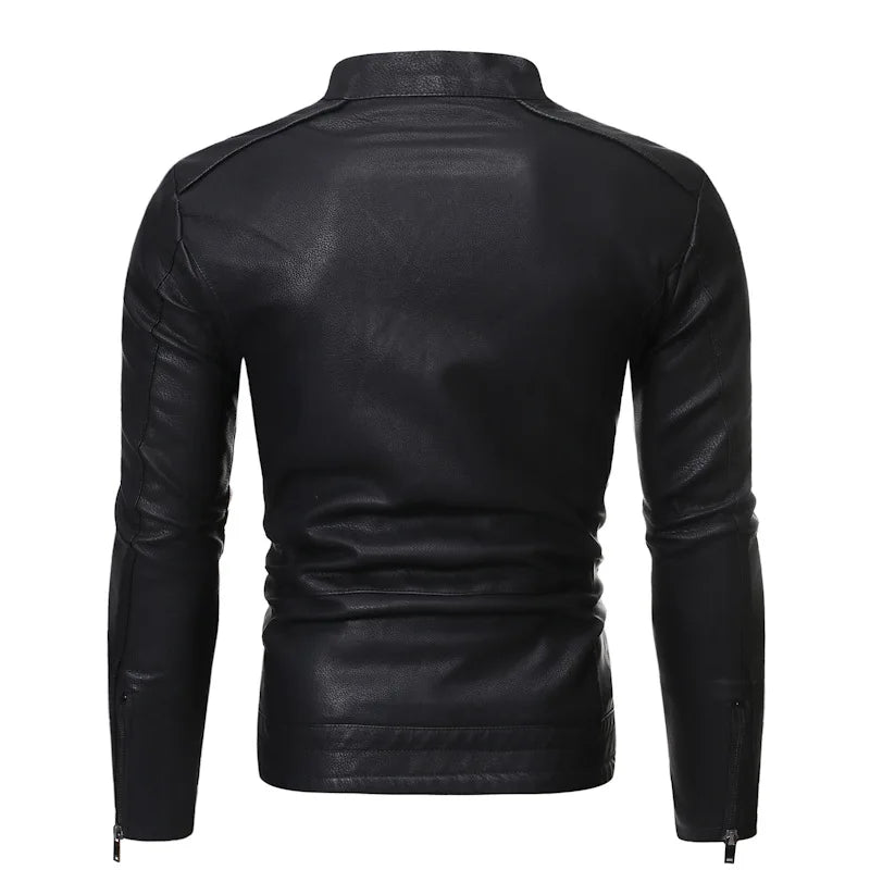 UrbanEdge – Klassische Herren-Lederjacke