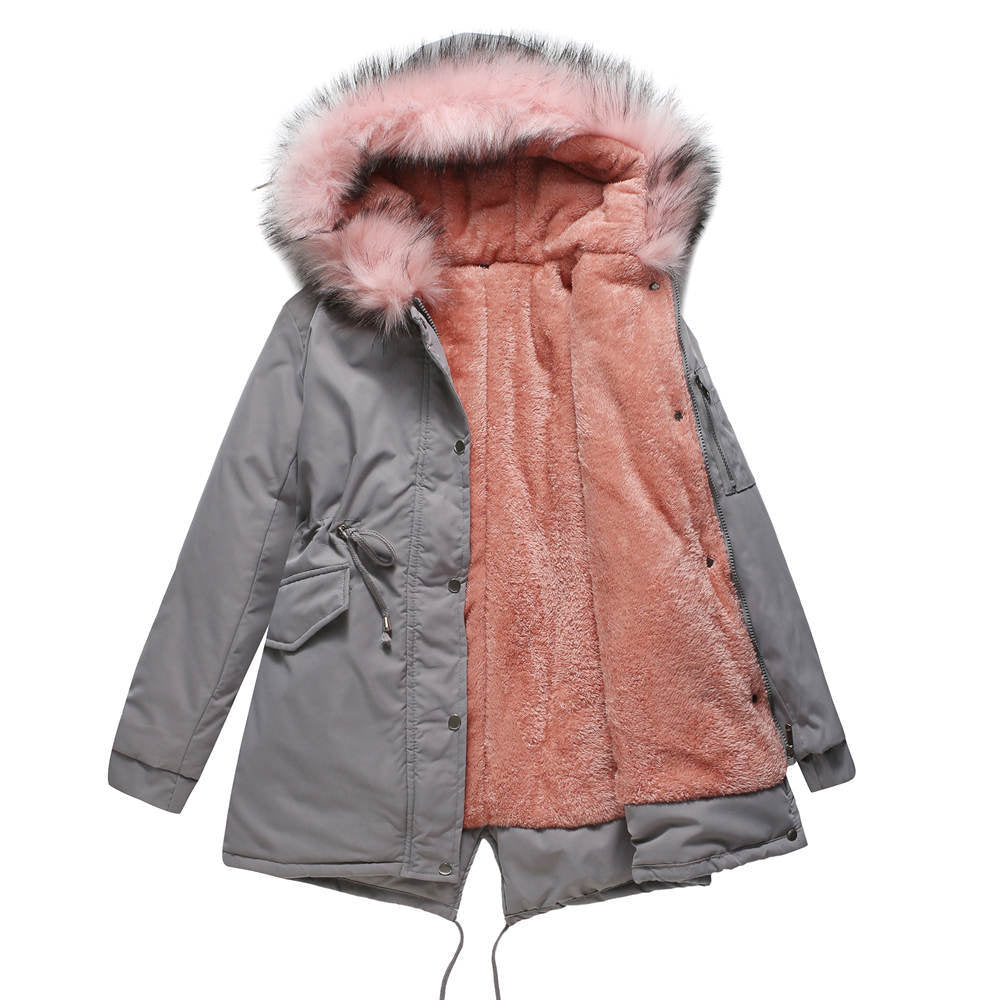 UrbanShield – Damen-Parka mit Kapuze und modernem Design