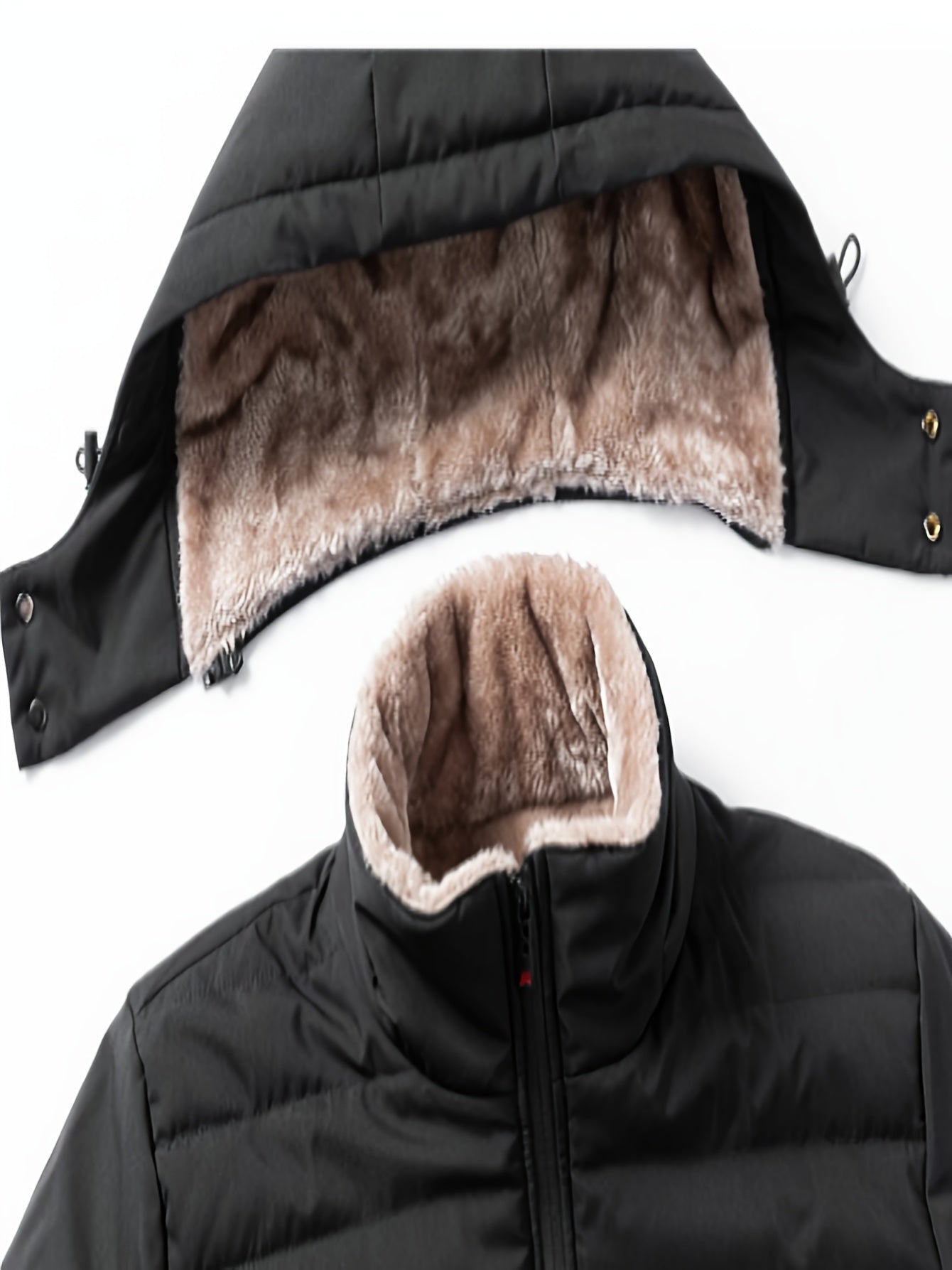 WarmFleece – Herren Fleecejacke mit Kapuze für Herbst und Winter