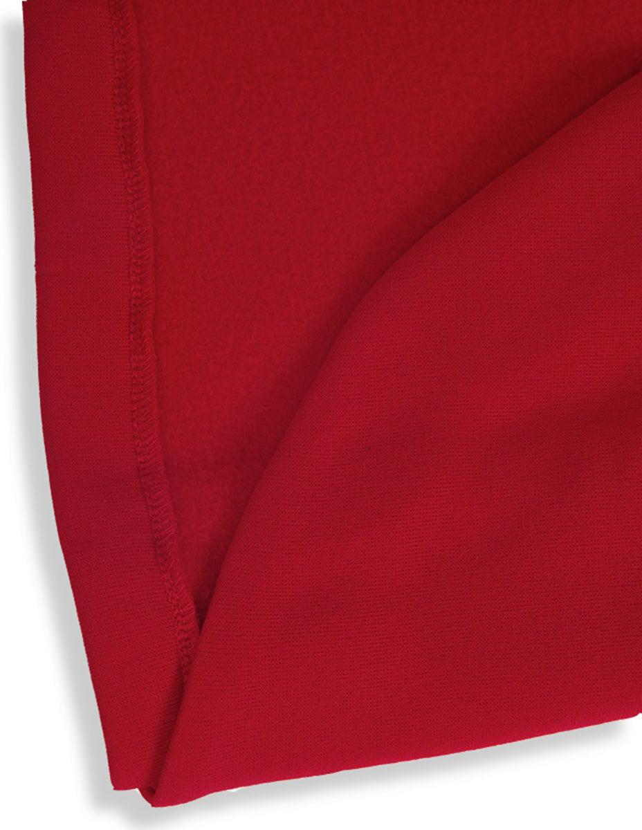 Fiona - Motor Rot Ungleicher Saum Kapuzenpullover mit Reißverschluss Strickjacke