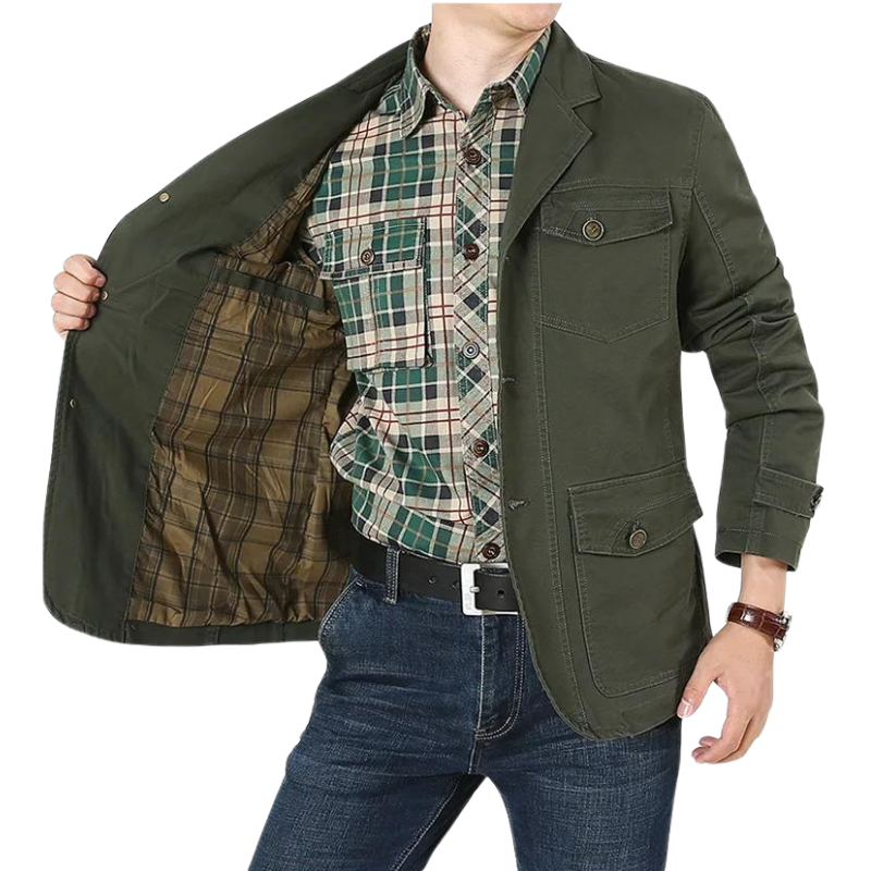 Esai - Military Frühlingsjacke für Männer