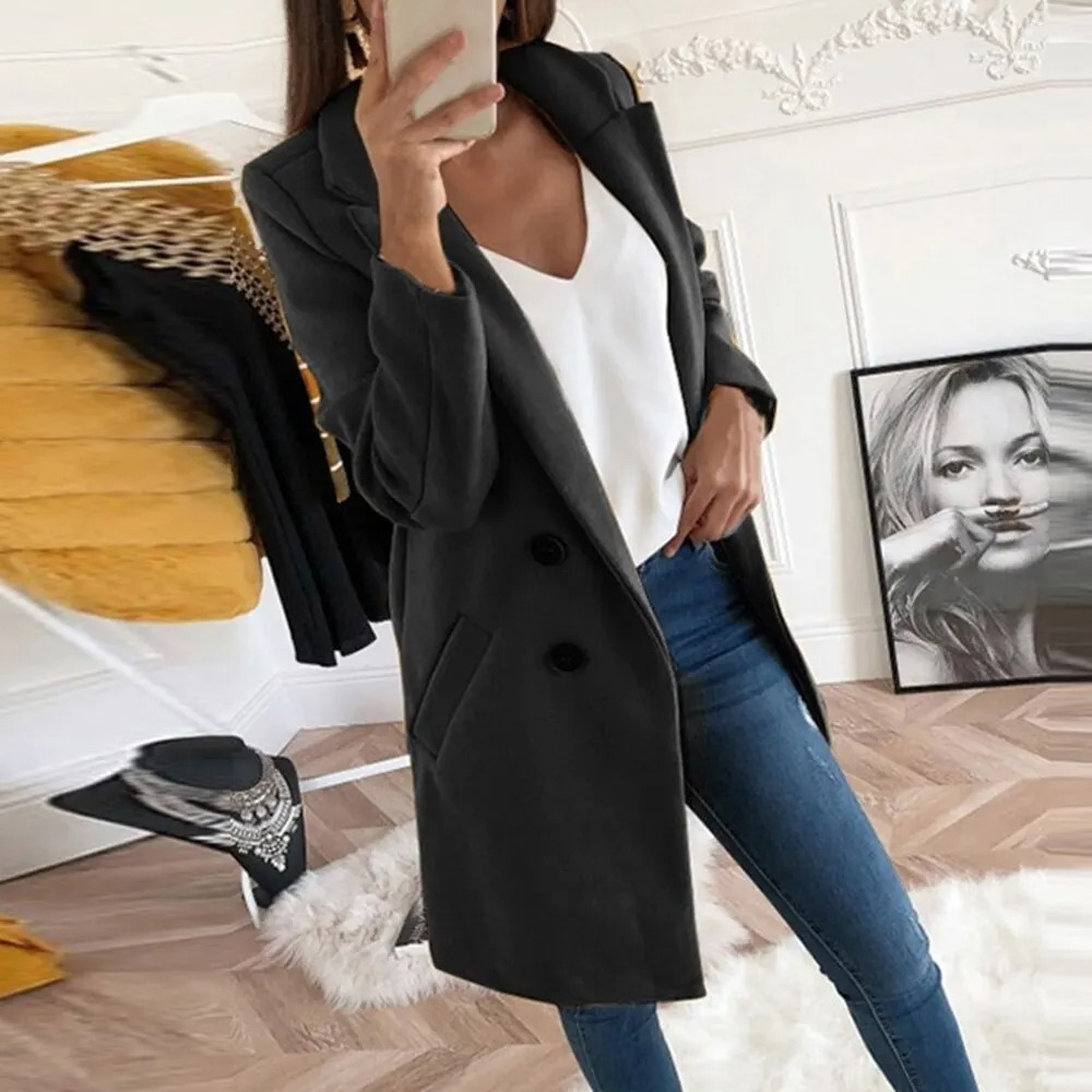 Slim Fit Trenchcoat für Damen