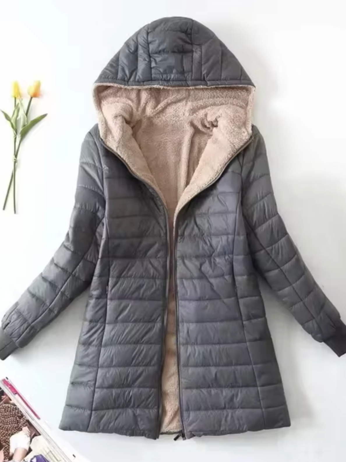 Berta – Plüsch-Fleecemantel