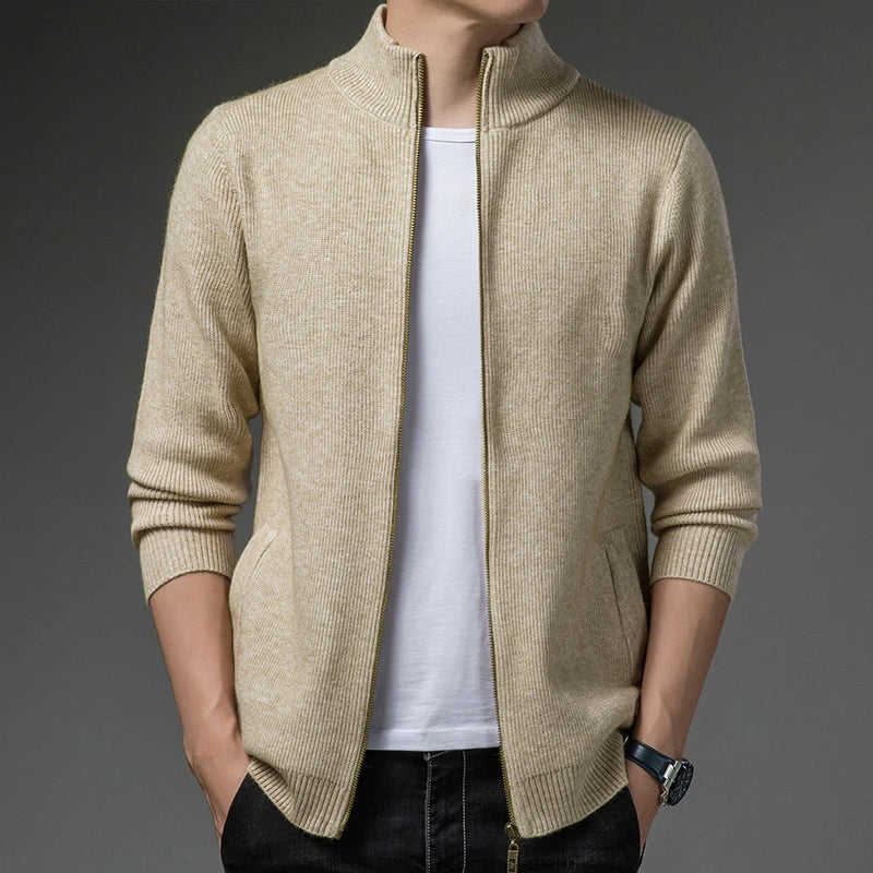 ReißStrick – Bequeme Strickjacke mit Reißverschluss