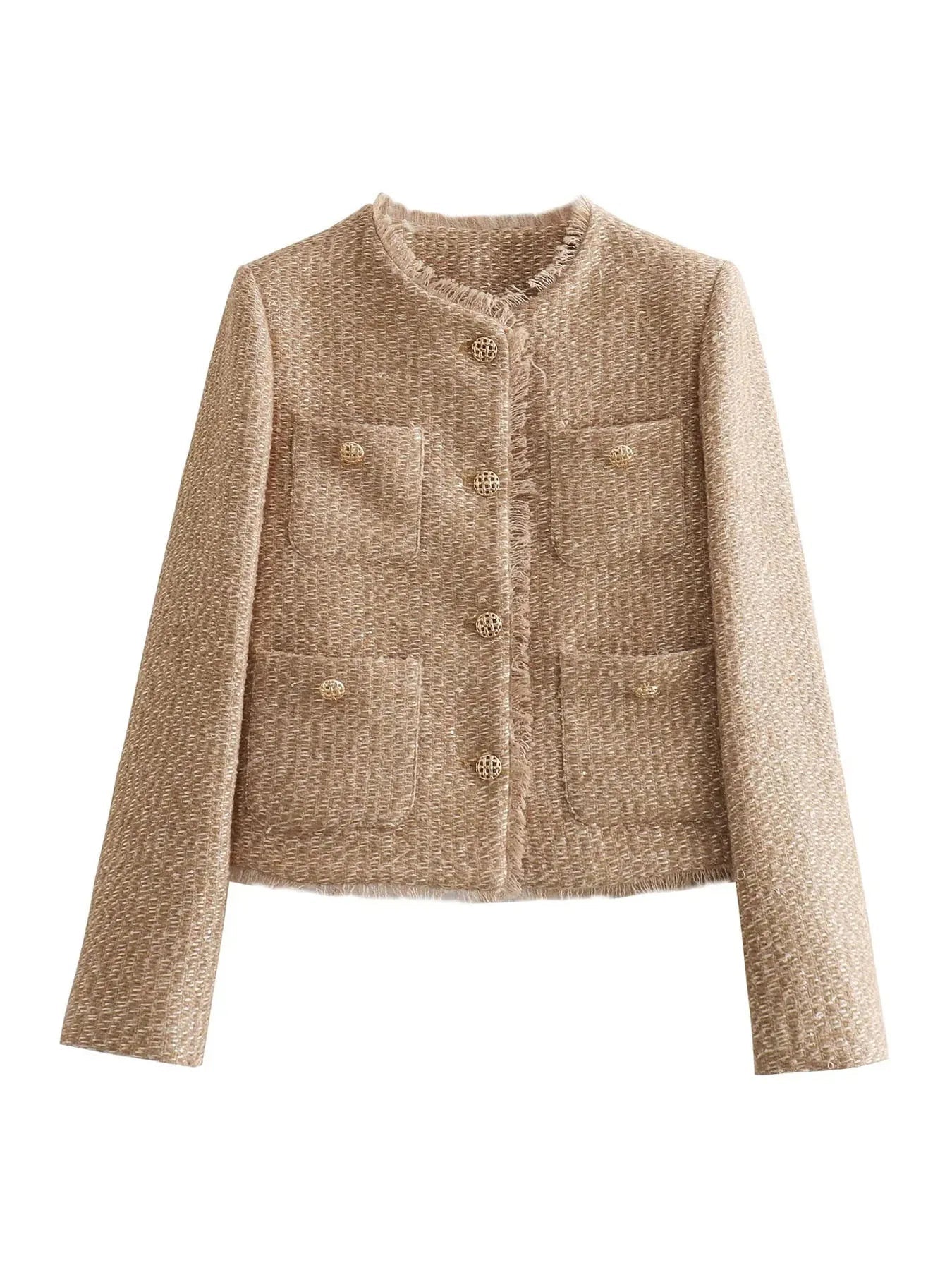 Chice Sarah Tweedjacke für mühelosen Stil
