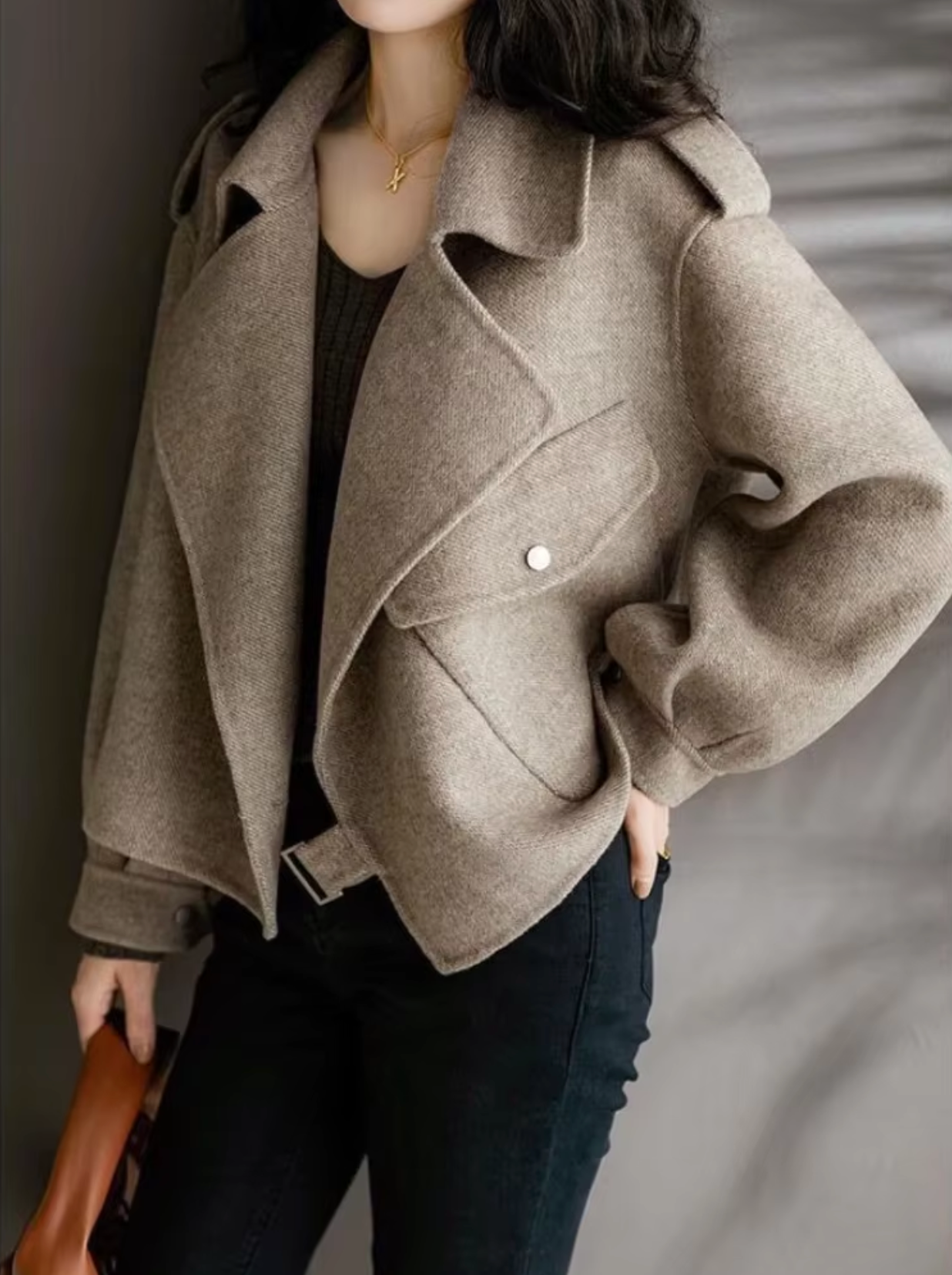 Melanie – Eleganter Wollmantel