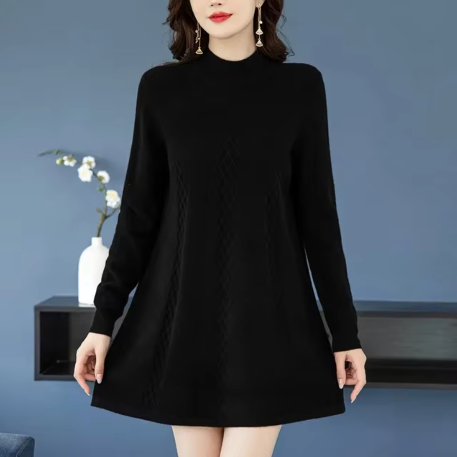 Rachel – Strickpulloverkleid