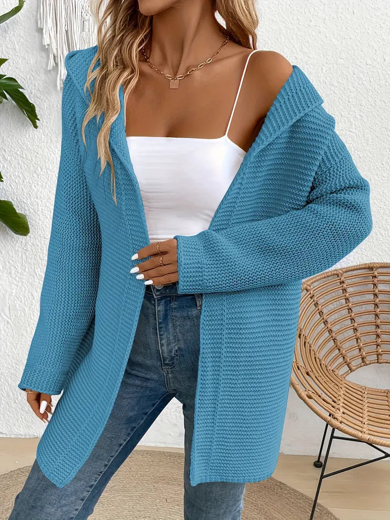 Izzy - Strickjacke mit Kapuze