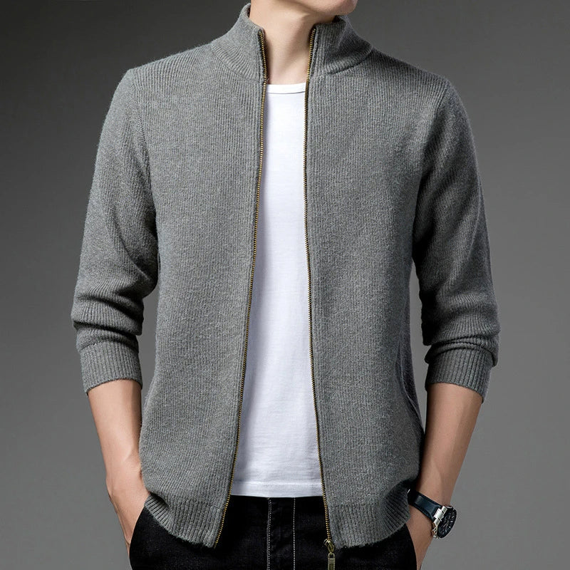 ReißStrick – Bequeme Strickjacke mit Reißverschluss