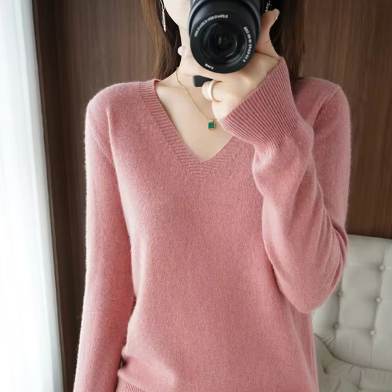 Kaadrie – Strickpullover aus Kaschmir