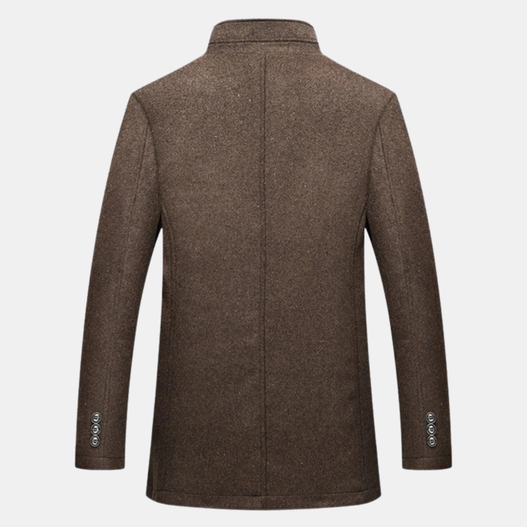 StilKrone - Eleganter Herren Trenchcoat für Zeitlose Mode