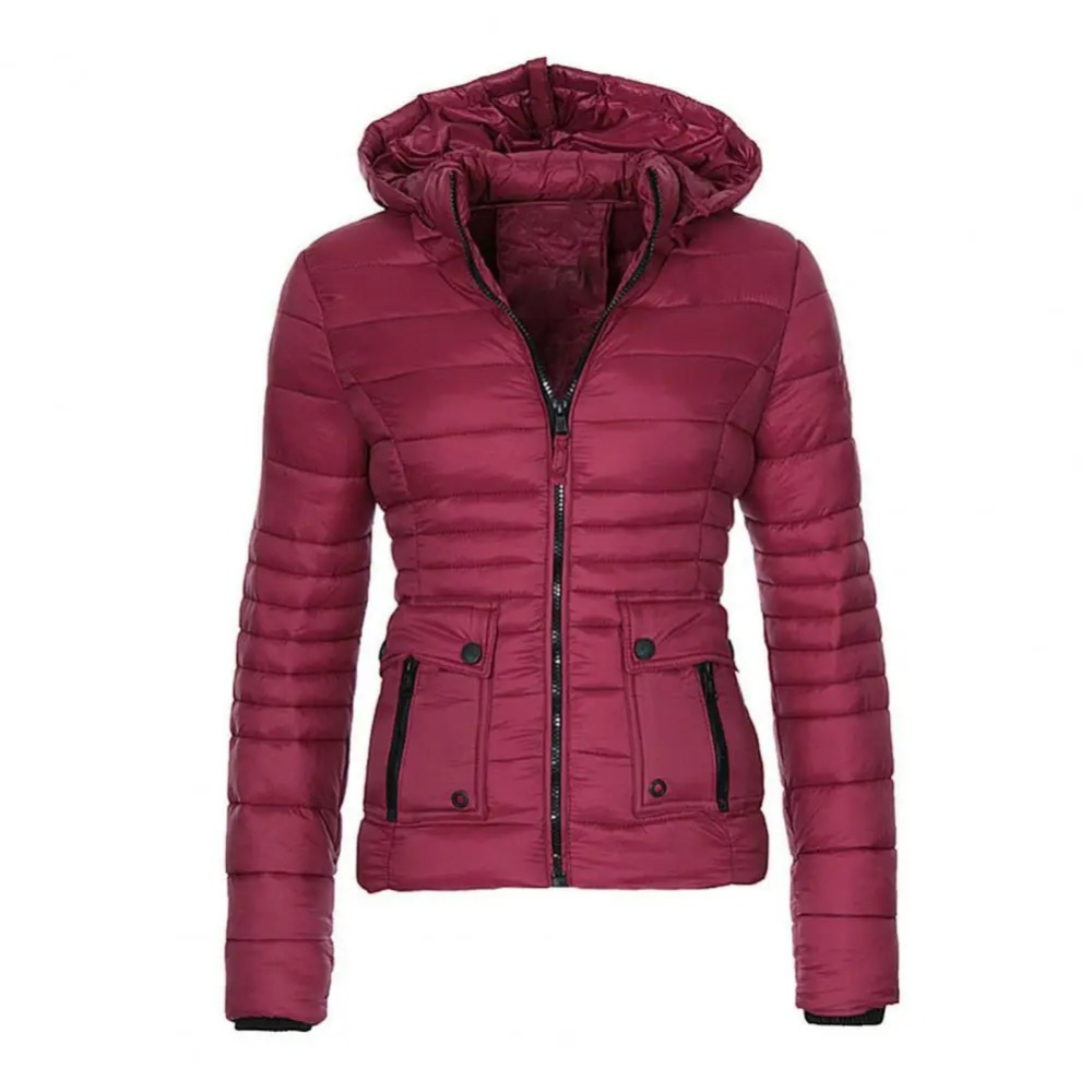 Damen Winter Steppjacke Clara - Mit verstellbarer Kapuze und ultraleichtem Design!