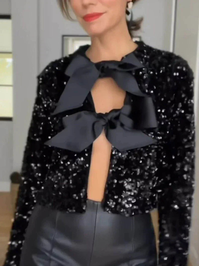 Caroline - Modische Sparkling-Jacke