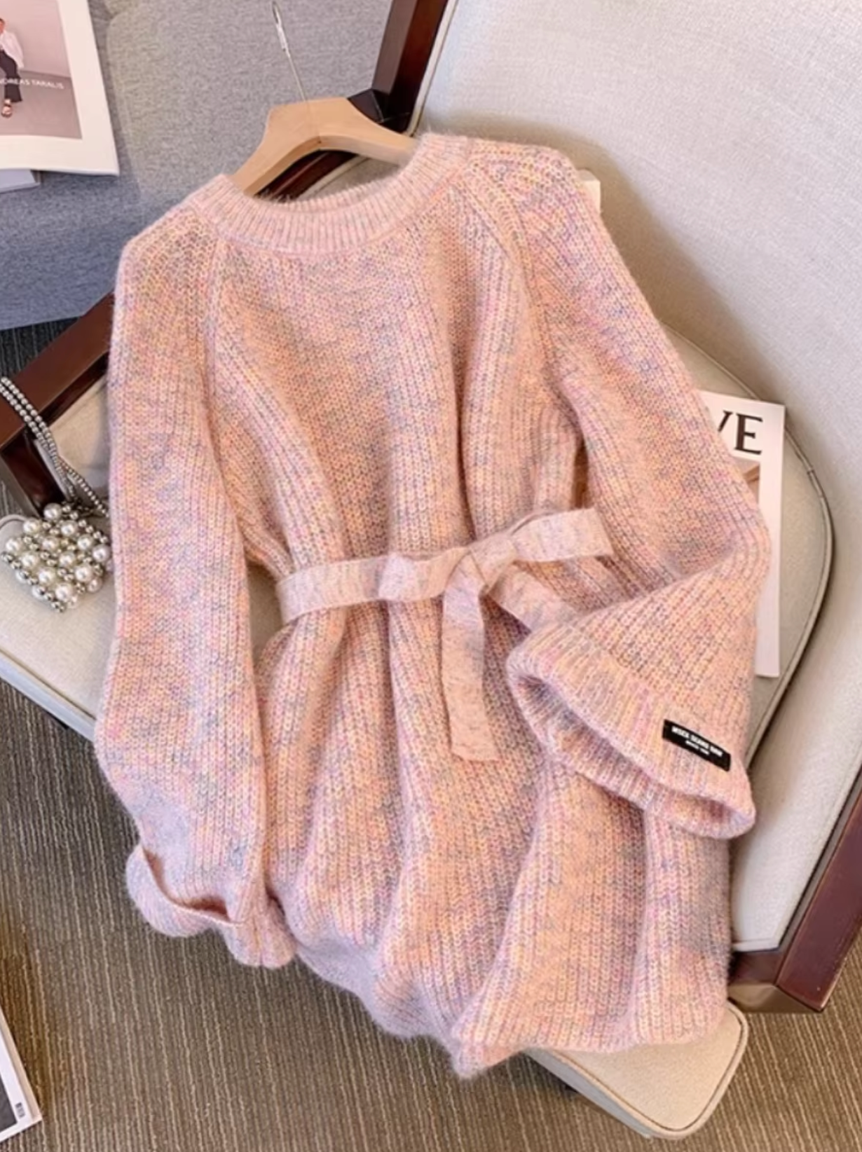 Aika – Gestrickter Oversize-Pullover
