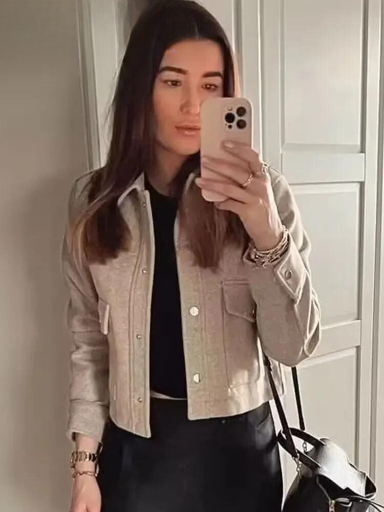 StilFlieger - Trendige Damen Bomberjacke