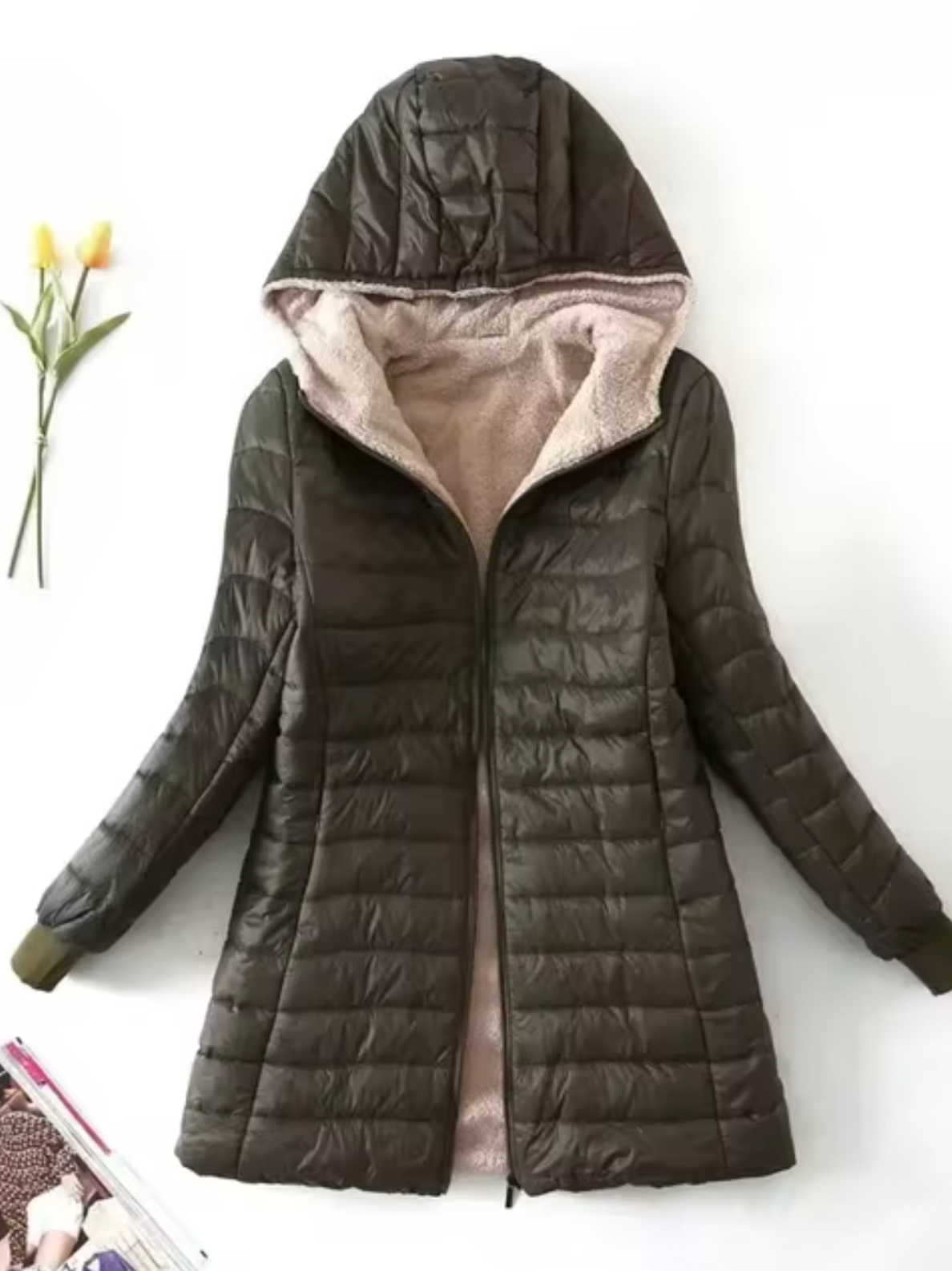Berta – Plüsch-Fleecemantel