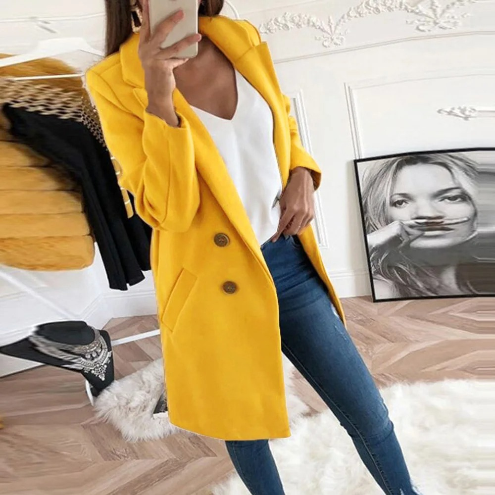 Slim Fit Trenchcoat für Damen