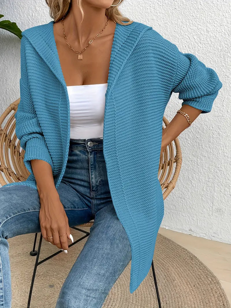 Izzy - Strickjacke mit Kapuze