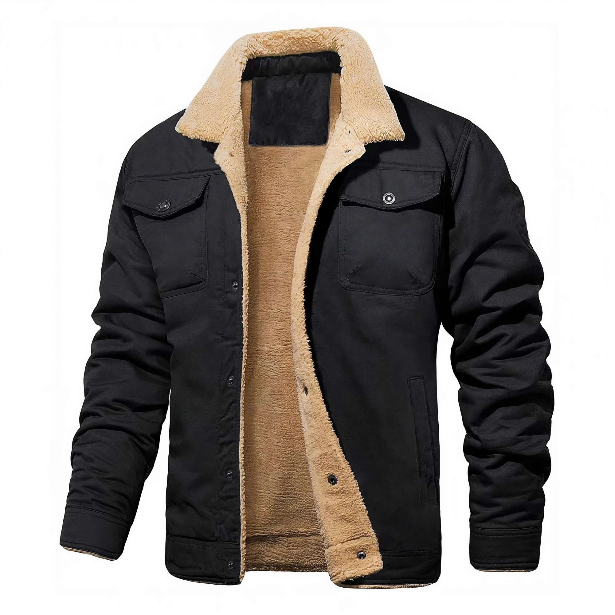 Nordlicht-Winterjacke - Elegant, Warm und Zeitlos. Ideal für kalte Tage, mit hochwertigem Material für optimalen Komfort und Schutz. Einzigartiges Design, das Stil und Funktion vereint