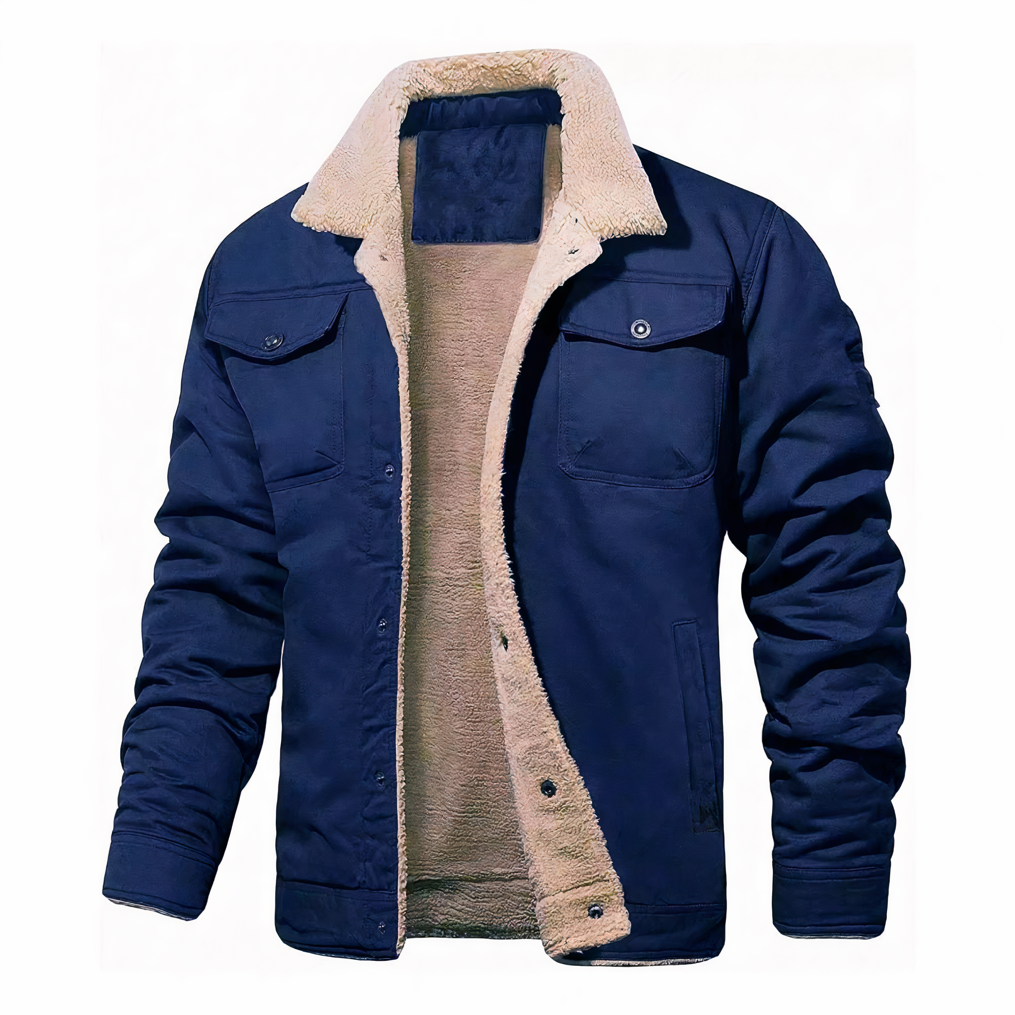 Nordlicht-Winterjacke - Elegant, Warm und Zeitlos. Ideal für kalte Tage, mit hochwertigem Material für optimalen Komfort und Schutz. Einzigartiges Design, das Stil und Funktion vereint