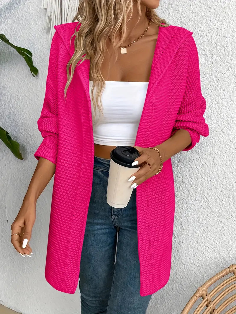 Izzy - Strickjacke mit Kapuze
